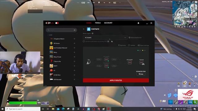 How To Fix Fortnite Ping With Exitlag
