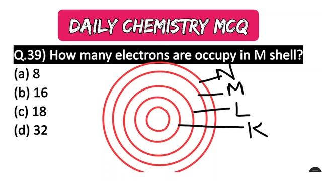 Daily Chemistry MCQ Part 39 || Bohr's Model || Electron || Chemistry very important MCQ question смотреть онлайн