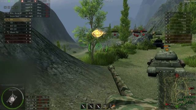 Новая точность T34 в GROUND WAR TANKS смотреть онлайн