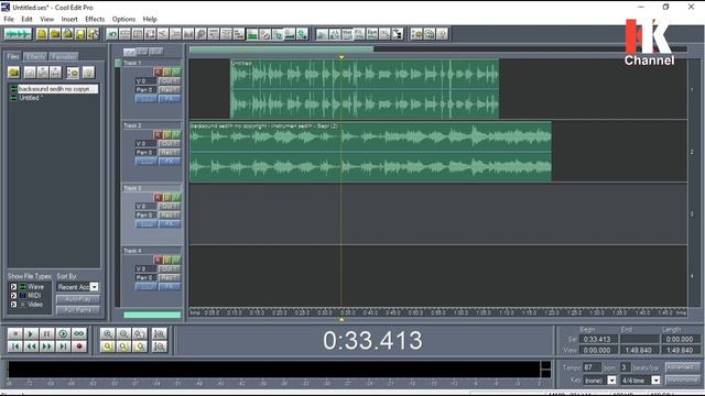 Cool edit pro Software audio editor mudah sederhana namun banyak fungsinya. смотреть онлайн