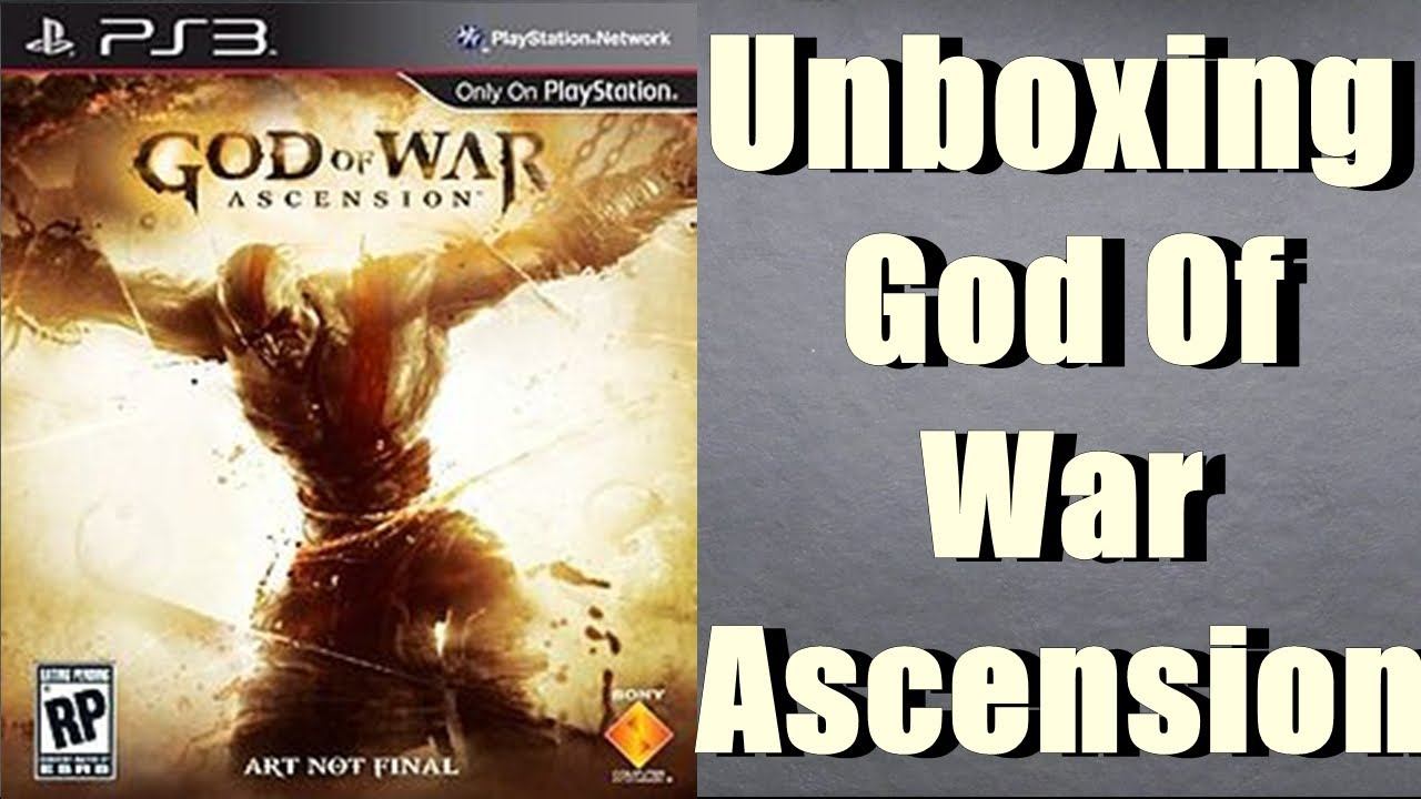 Unboxing God Of War - Ascension Ps3. смотреть онлайн