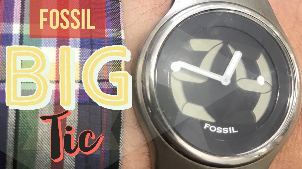 Fossil BIG TIC reset and battery replacement смотреть онлайн