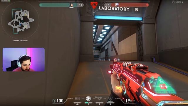 The most OVERPOWERED Sage Pixel Glitch on Valorant смотреть онлайн