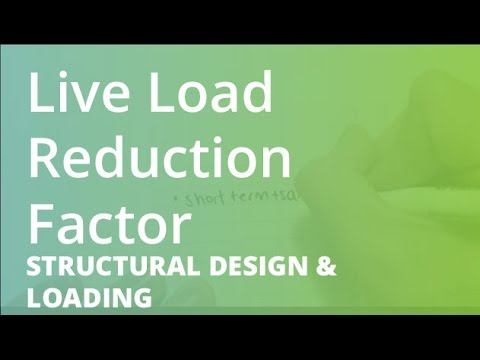 Live Load Reduction Factor | Structural Design & Loading смотреть онлайн