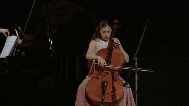 Dvořák, Humoresque no.7, Aurelia Faidley-Solars, solo cello, Moshe Knoll, piano смотреть онлайн