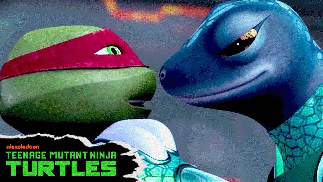 Raphael Meets Mona Lisa 🫠 | Full Scene | TMNT смотреть онлайн