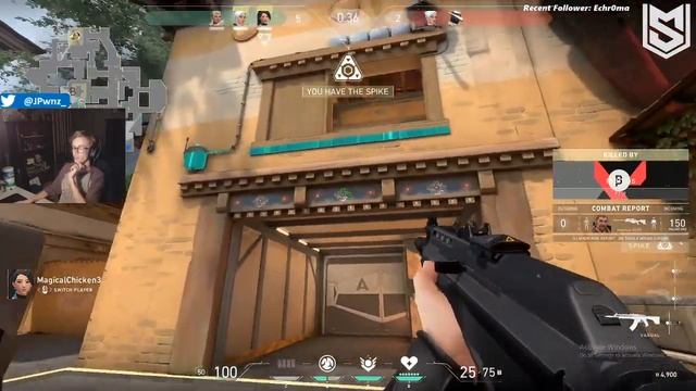 35 Kill Valorant Beta Carry (Epic Game from Stream) смотреть онлайн