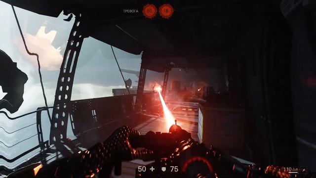 Wolfenstein II - The New Colossus. Ну ОООЧЕНЬ жёсткая игрулька! смотреть онлайн