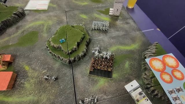 Warhammer fantasy 5th edition Hi elves vs Undead смотреть онлайн