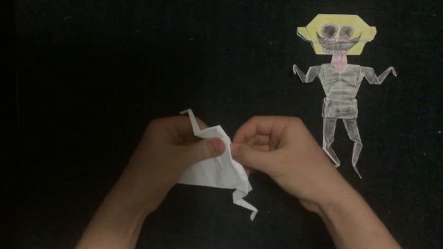 How To Make A Origami Lemon Monster From Friday Night Funkin