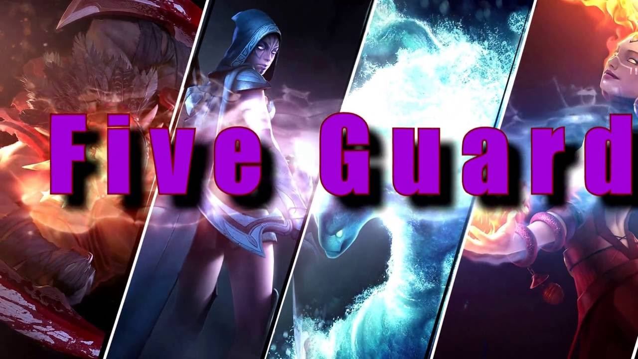 intro Five Guard DOTA2 смотреть онлайн