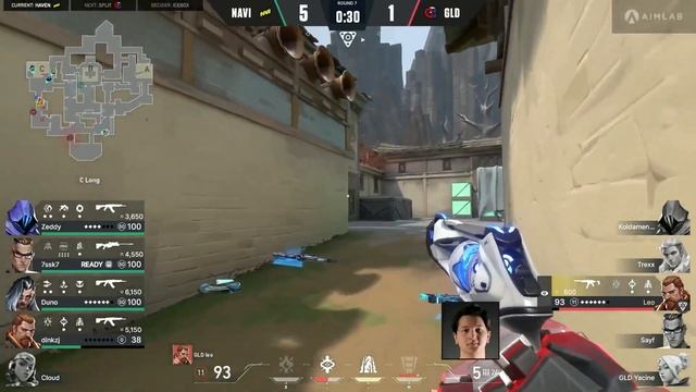 GLD Leo impossible 1v5 ACE clutch against NaVi | EMEA LCQ смотреть онлайн