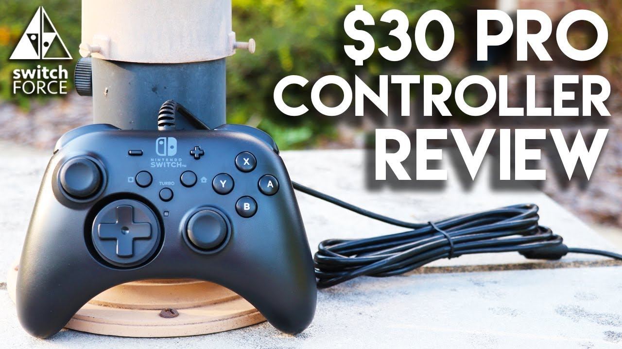 Nintendo Switch $30 Pro Controller Unboxing + Review: HORIPAD IS IT ANY GOOD? смотреть онлайн