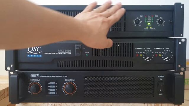 QSC RMX2450 & QSC DCA1622 & InterM V3000 : Lh 0968 303 687