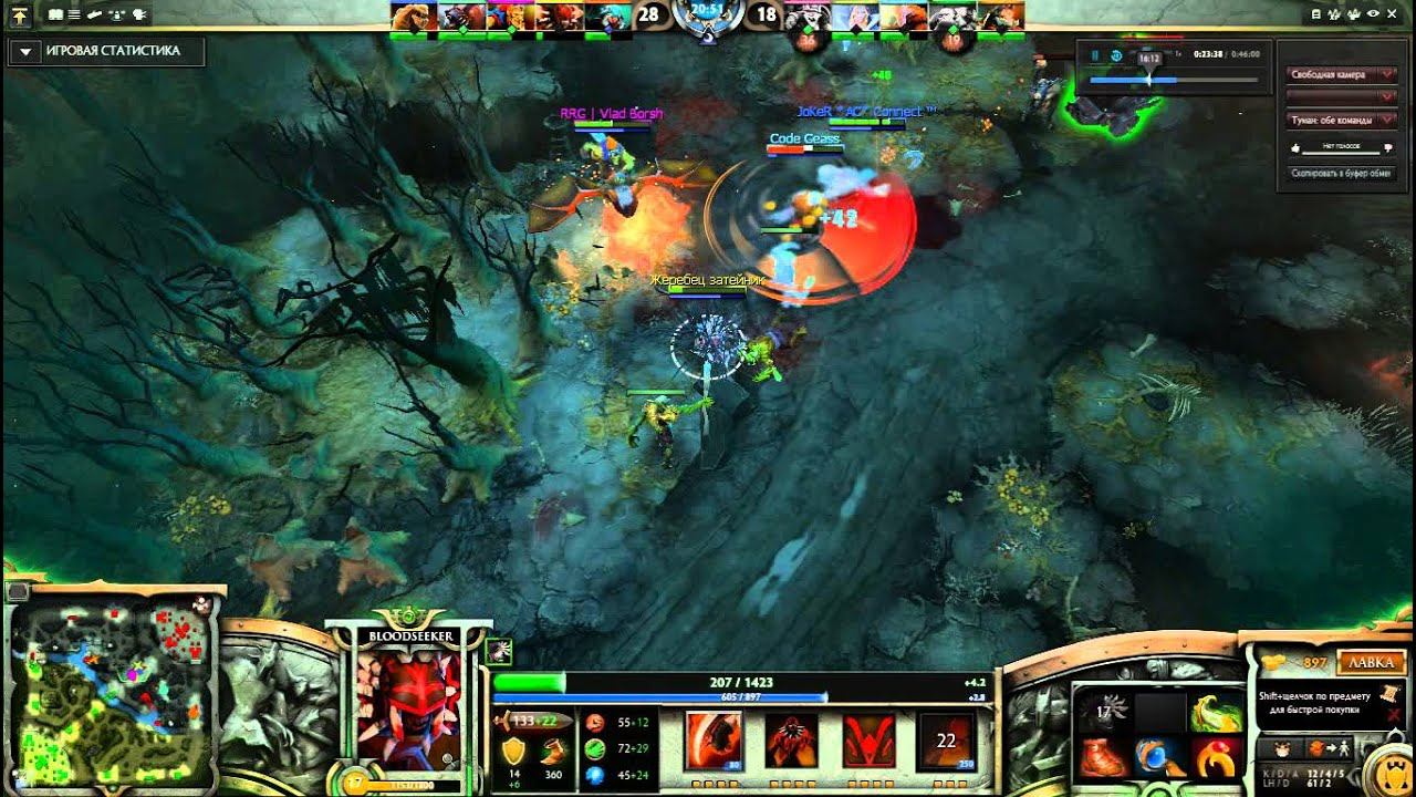 Дота коментарии 3 Кровая баня от Блудсикера смотреть онлайн