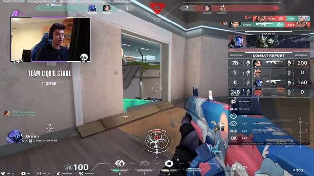 SPLIT! LIQUID NATS AMAZING CYPHER VALORANT RANKED GAMEPLAY смотреть онлайн