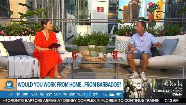 Work from home in...Barbados? смотреть онлайн