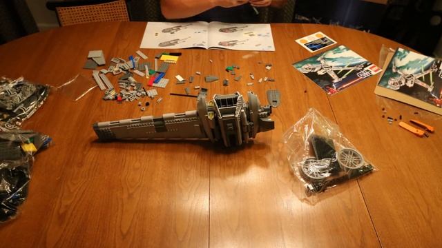 LEGO Star Wars 10227 B-wing Starfighter Time Lapse Build смотреть онлайн