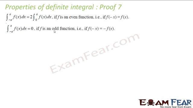 Maths Integrals part 43 (Proof: Properties of definite integrals) CBSE class 12 Mathematics XII смотреть онлайн