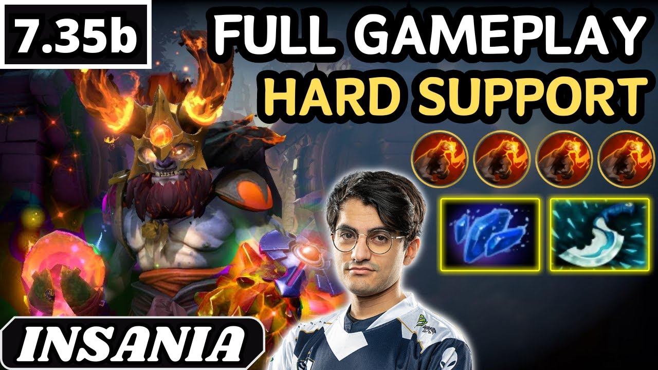 7.35b - Insania LION Hard Support Gameplay - Dota 2 Full Match Gameplay смотреть онлайн