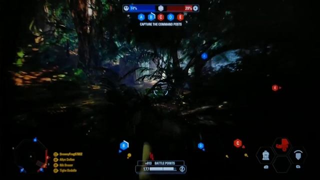 XB1X Star Wars Battlefront 2 G115, 1P gameplay Instant Action on The Great Temple, Luke Skywalker! смотреть онлайн