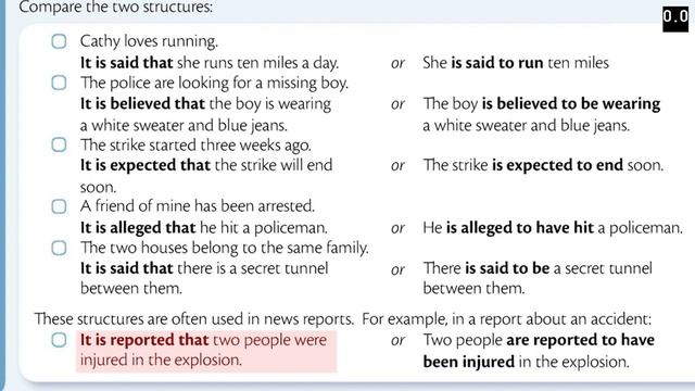 Unit 45 It is said that... He is supposed to...English Shadowing with 'Grammar in Use-intermediate' смотреть онлайн