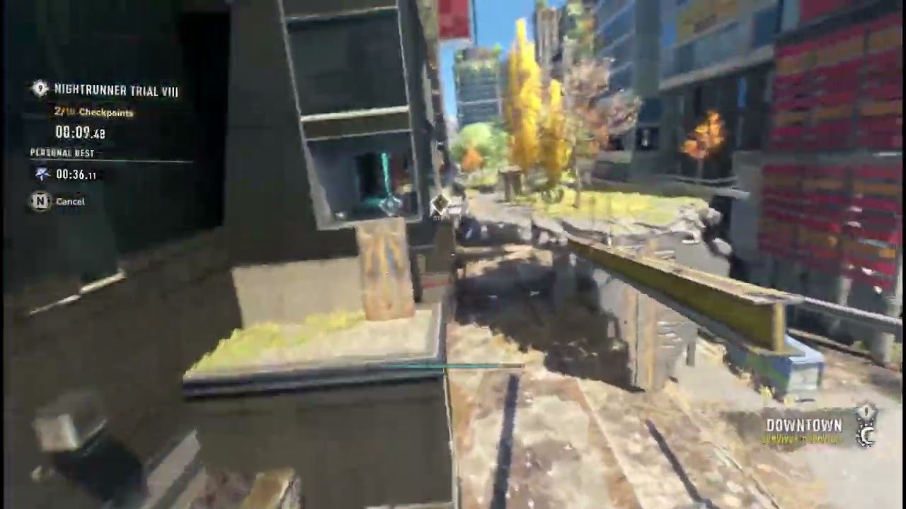 Dying Light 2: Nightrunner Trial VIII (8) Platinum medal 00:35.35 смотреть онлайн