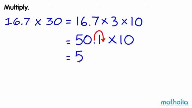 Multiplying Decimals by Tens смотреть онлайн