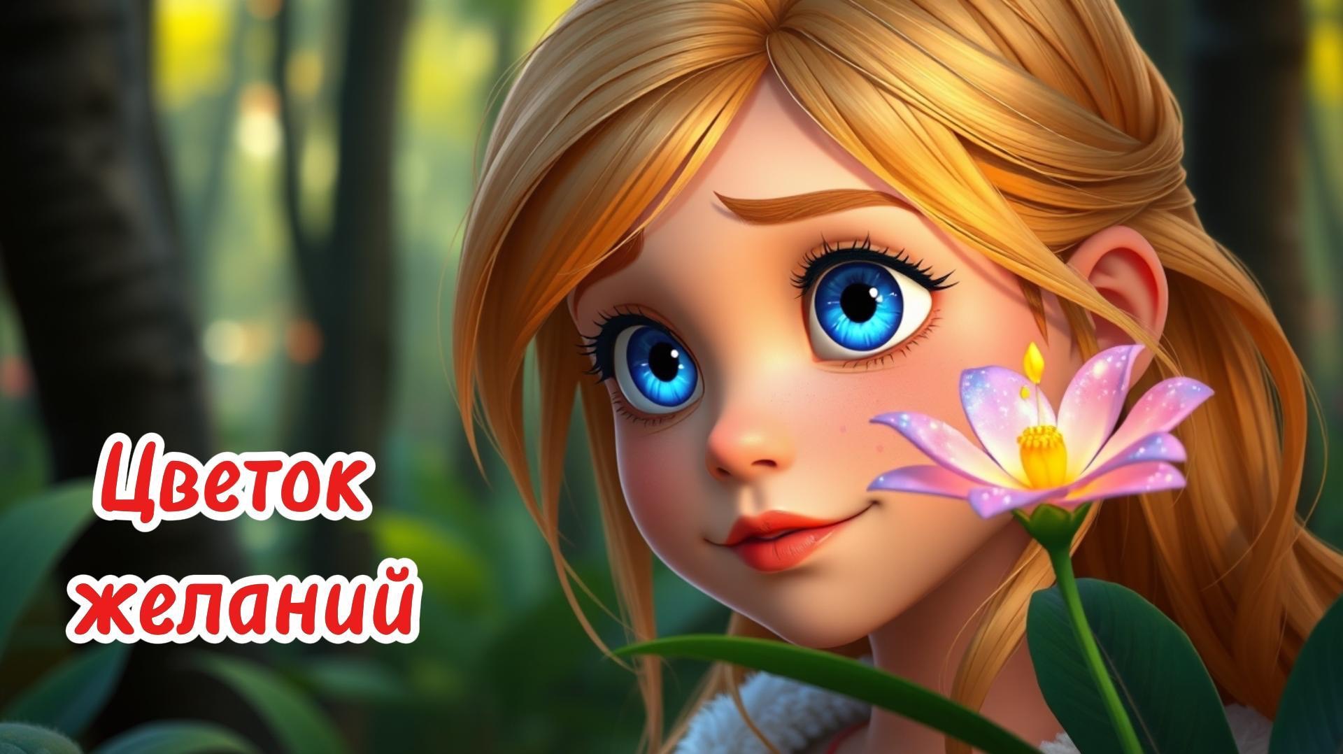 Цветок желаний | Детские приключения | сказки | Сказки на ночь для малышей | аудиосказки | истории смотреть онлайн