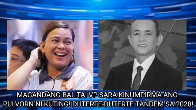 MAGANDANG BALITA! VP SARA KINUMPIRMA ANG PULVORN NI KUTING! DUTERTE-DUTERTE TANDEM SA 2028! смотреть онлайн