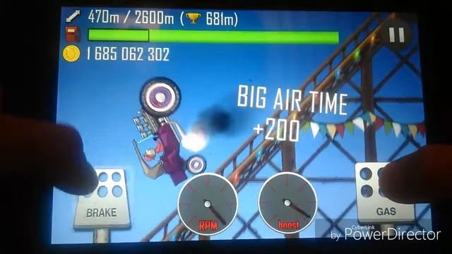 Взломанный Hill Climb Racing