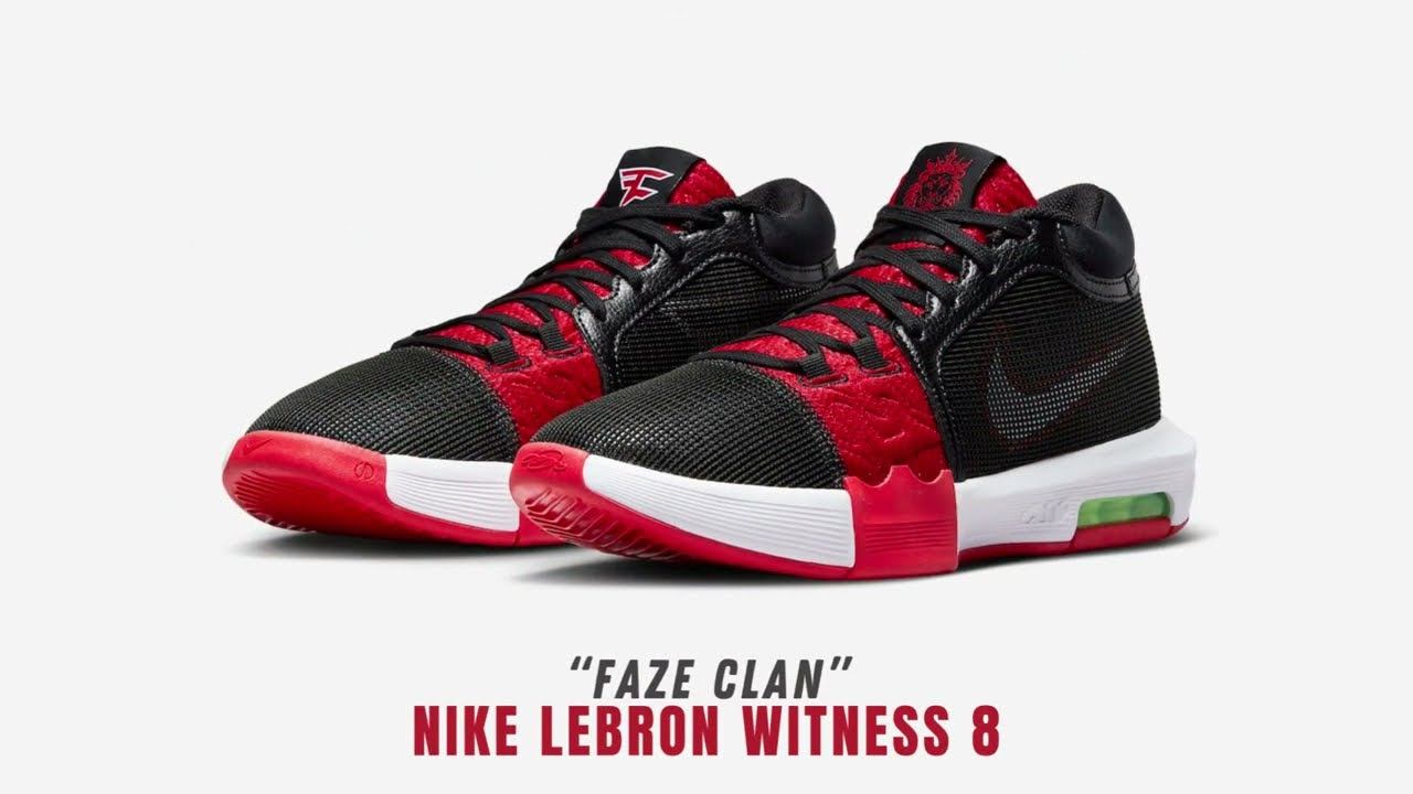 Nike LeBron Witness 8 “FaZe Clan” | DETAILED LOOK + PRICE смотреть онлайн