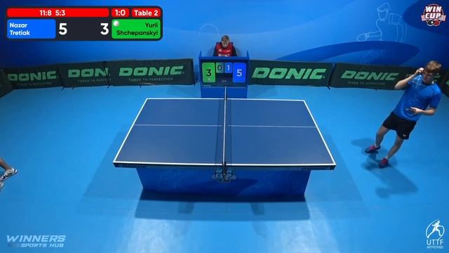 08:45 Nazar Tretiak 3-0 Yurii Shchepanskyi West 2 WIN CUP 21.12.2022 | TABLE TENNIS WINCUP смотреть онлайн