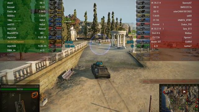 World of Tanks 2014 07 12 захват базы на Т-28 включите титры для просмотра , 720рHD смотреть онлайн