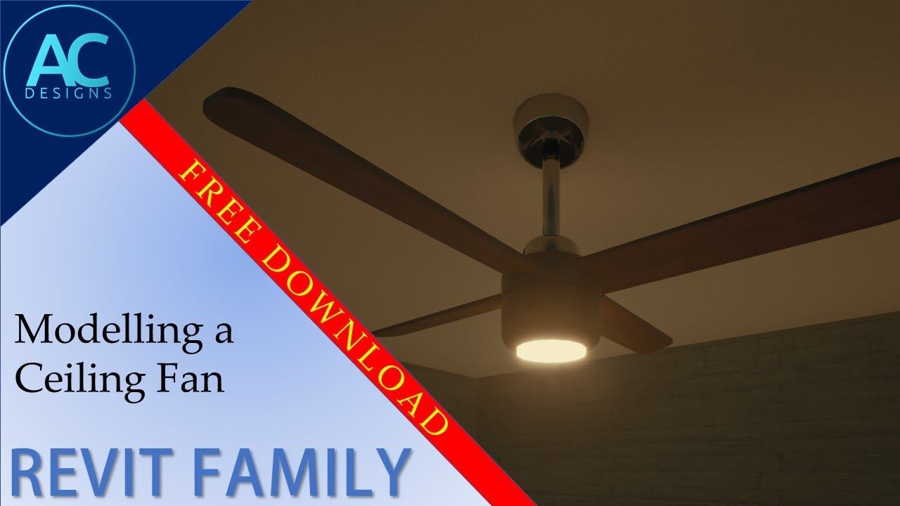 Modelling a Ceiling Fan in Revit Family | Revit Tutorial | Tips and Tricks смотреть онлайн