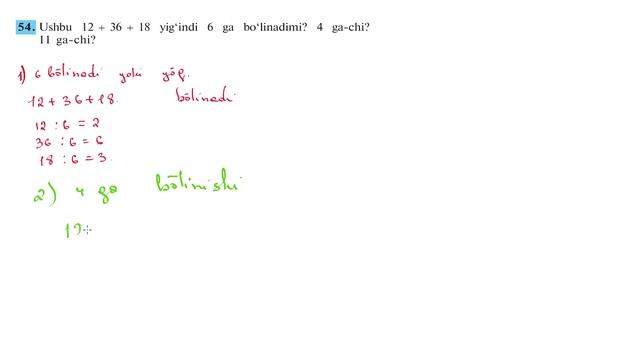53-54-55-masala 6-sinf MATEMATIKA Javoblari