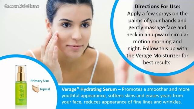 Best Skin Hydration With doTERRA Verage Serum смотреть онлайн