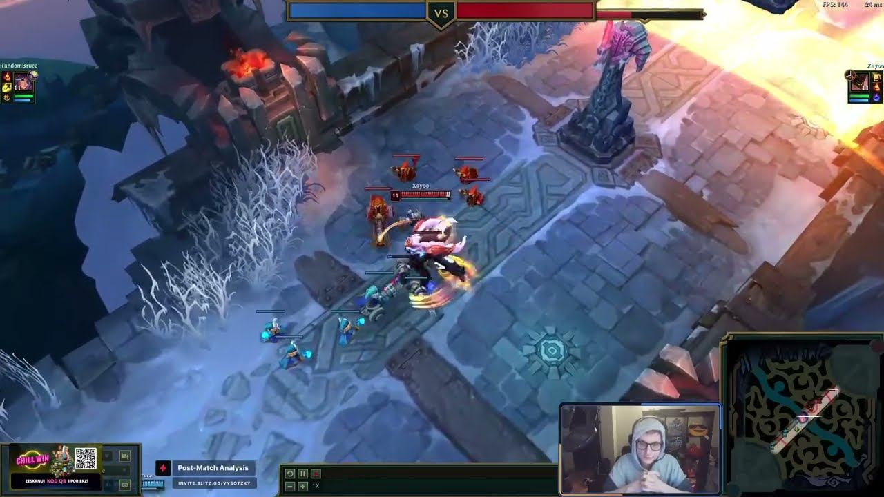 XAYOO PRZEGRYWA NA RANDOMBRUCE W 1VS1 смотреть онлайн