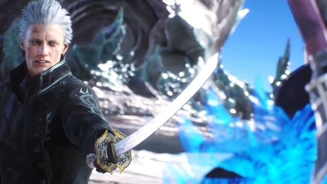 Vergil Scenepack (Dmc5) With And Without CC Effect #scenepack #edits #vergil #devilmaycry5