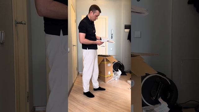 Распаковка моноколеса Inmotion V11y