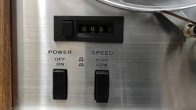 Винтаж из 1973 года или Катушечная Дека TEAC A-2300S (100V) Работа. смотреть онлайн