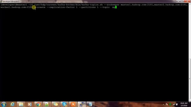 HDPCA Adding Kafka Service смотреть онлайн