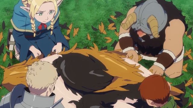 Это аниме пробуждает аппетит к хорошему фэнтези | Dungeon Meshi [imkko] смотреть онлайн