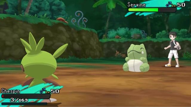 SERPERIOR vs. CHESNAUGHT! Evolution Line Battle (Pokémon Sun/Moon) смотреть онлайн