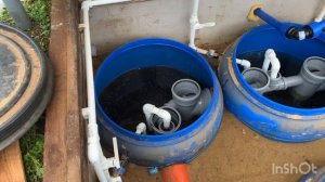 Септик из бочек с аэрацией (биостанция), принцип работы