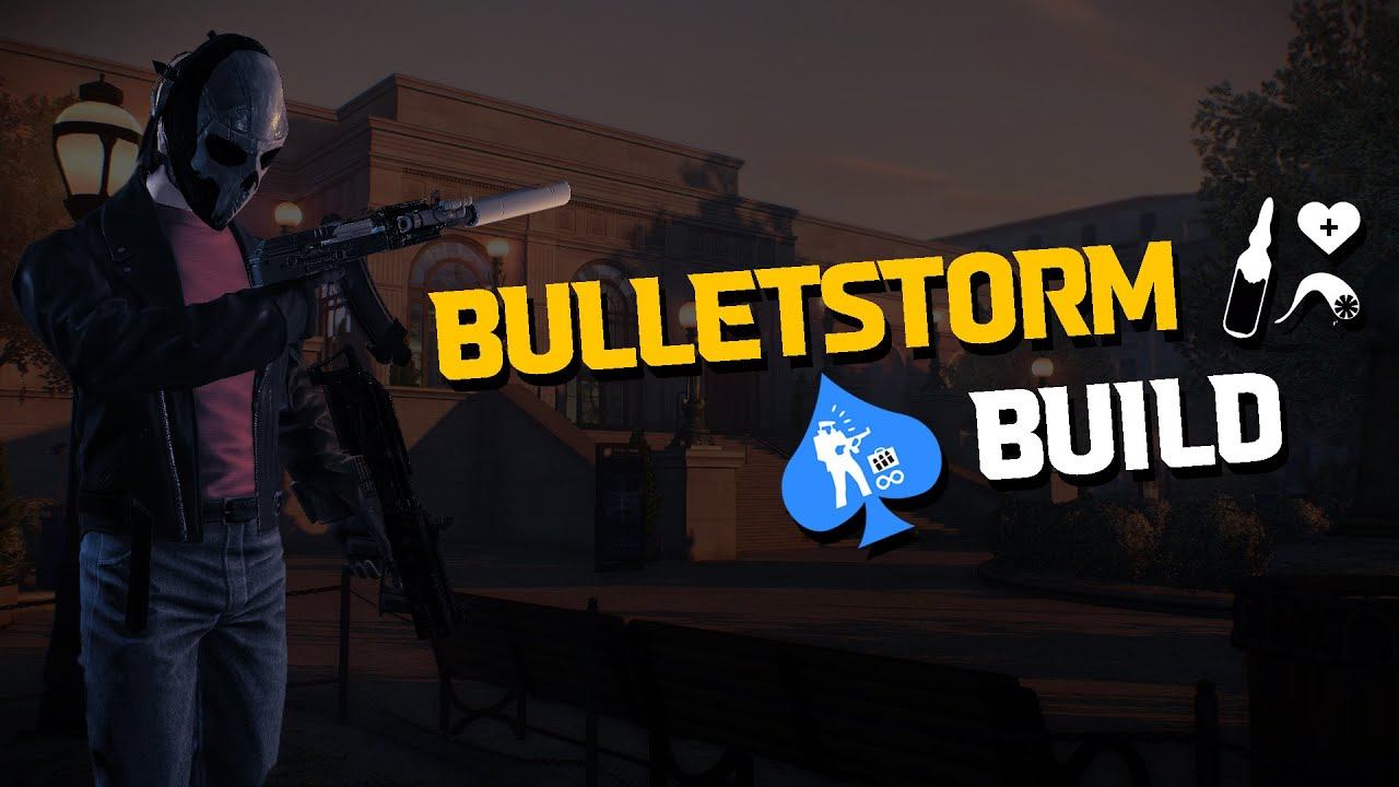 Payday 2 - Bulletstorm Akimbo SMG Build смотреть онлайн