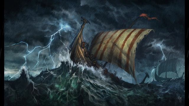 Through the Storm (Viking Sailing Music) смотреть онлайн