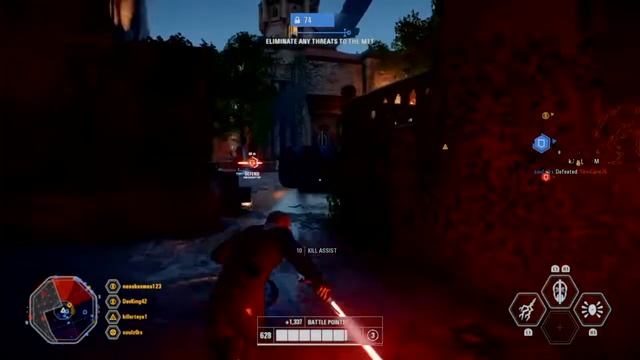 Star Wars Battlefront 2- Count Dooku 64 Player Killstreak!!! смотреть онлайн