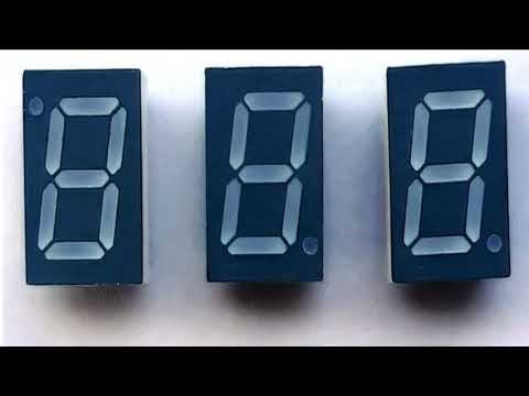 Seven Segment Display in LabVIEW (3 digits) смотреть онлайн
