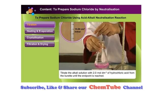 Chemistry SPM: Learn 6.9 Preparation of Soluble Salts (Acid + Alkali) in 7 Min + Solubility of Sal смотреть онлайн